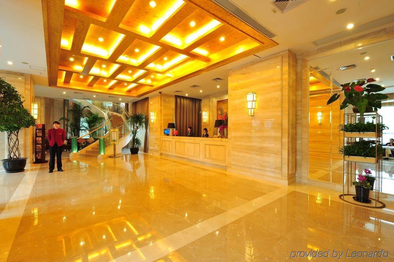Lee Gardens Hotel Sanghaj Beltér fotó